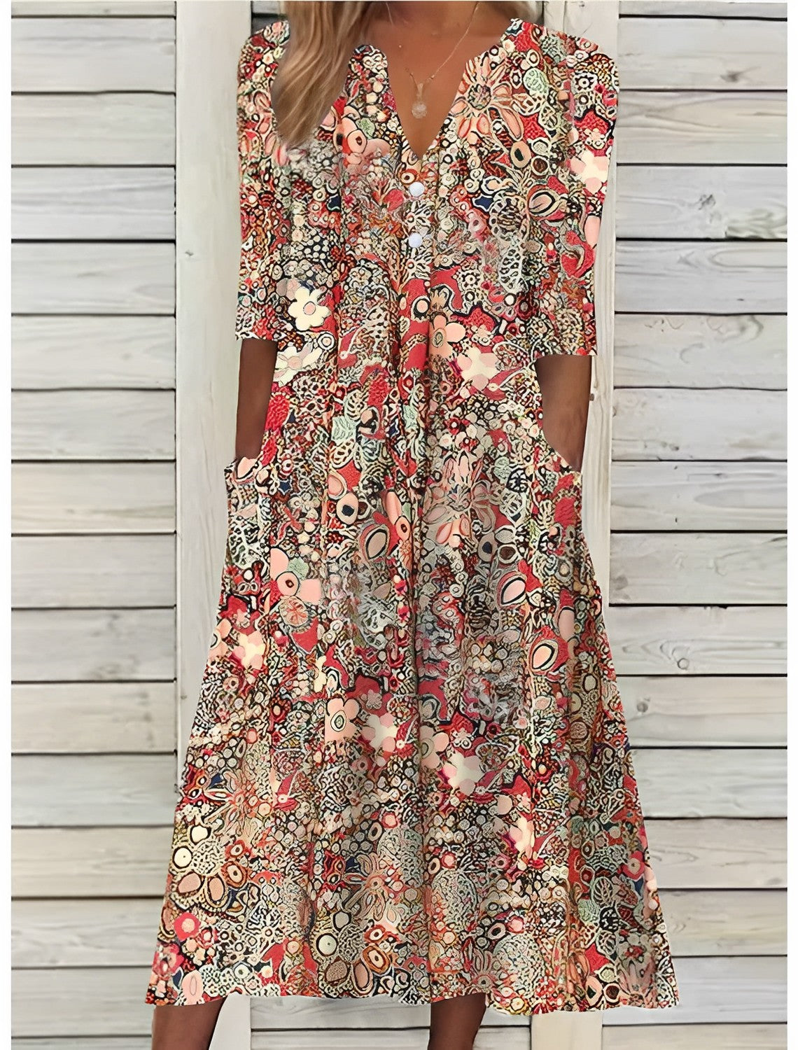 VESTIDO FLORAL